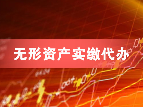 齐齐哈尔无形资产实缴资本代办